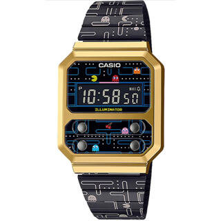 カシオ(CASIO)の新品 カシオ 腕時計 パックマン コラボ モデル A100WEPC-1BJR(腕時計(デジタル))