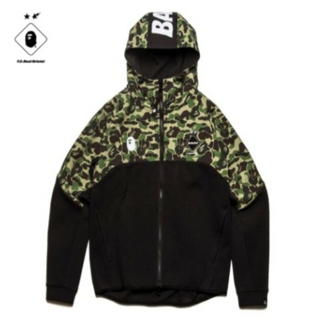 F.C.R.BAPE FCRB VENTILATION HOODIE XLメンズ