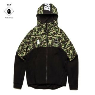 アベイシングエイプ(A BATHING APE)のF.C.R.BAPE FCRB VENTILATION HOODIE XL(パーカー)