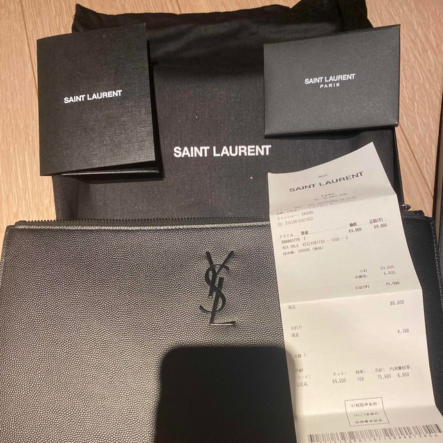 Saint Laurent - サンローラン クラッチバッグの通販 by K｜サン