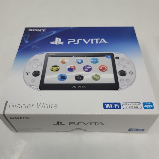 PS vita 本体 Glacier White 新品未使用 - www.sorbillomenu.com