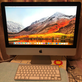 マック(Mac (Apple))の美品 Apple iMac 2013 Core i5/1T/8G/21.5インチ(デスクトップ型PC)