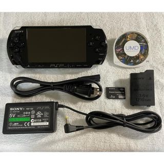 プレイステーションポータブル(PlayStation Portable)の良品　PSP-3000 ピアノブラック(携帯用ゲーム機本体)