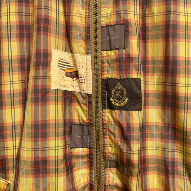 Karl Helmut(カールヘルム)の美品 カールヘルム ピンクハウス ブルゾン チェック リバーシブル キルティング メンズのジャケット/アウター(ブルゾン)の商品写真
