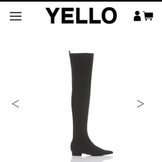 Yellow boots(イエローブーツ)のTOKYO BLACK FLAT LONG レディースの靴/シューズ(ブーツ)の商品写真