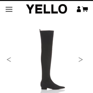 イエローブーツ(Yellow boots)のTOKYO BLACK FLAT LONG(ブーツ)