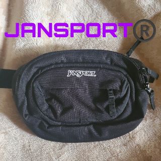 ジャンスポーツ(JANSPORT)のJANSPORT ジャンスポーツ ウェストバッグ ウェストポーチ ブラック(ボディバッグ/ウエストポーチ)