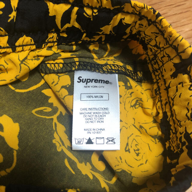 Supreme 20ss Warm Up Pant シュプリーム 花柄 ブラック 4