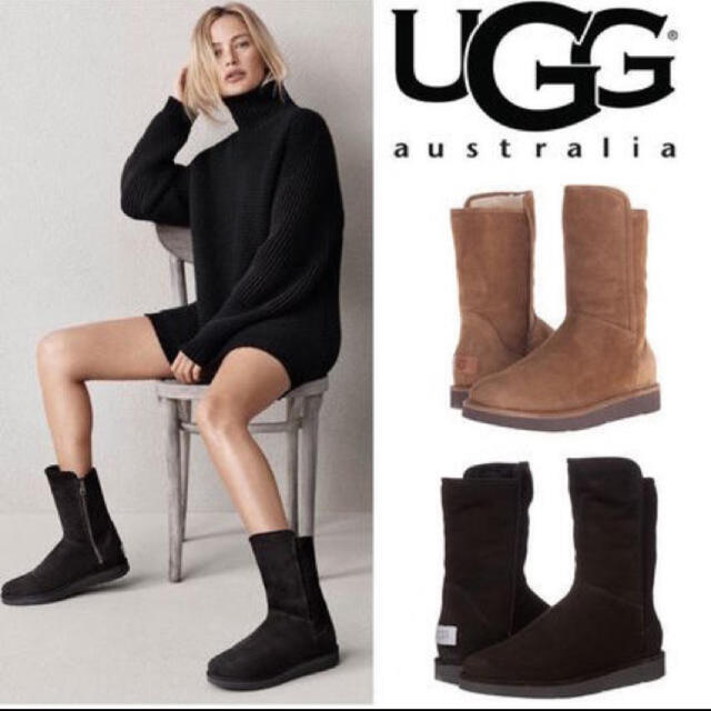 UGG 細身ムートンブーツ