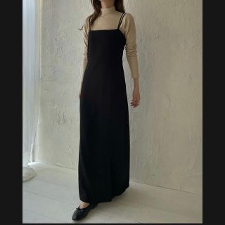 トゥデイフル(TODAYFUL)のerme Double strap cami dress(ロングワンピース/マキシワンピース)