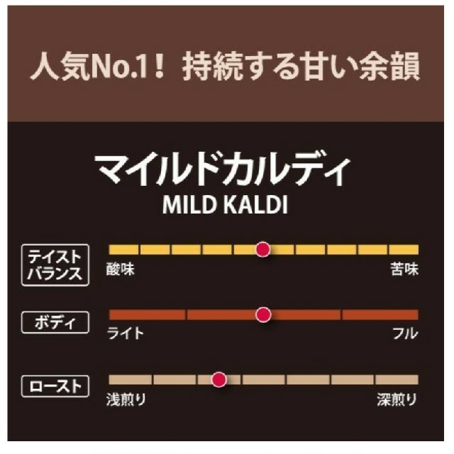 KALDI(カルディ)のマイルドカルディ 3袋 食品/飲料/酒の飲料(コーヒー)の商品写真