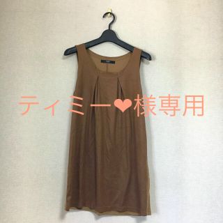 ビッキー(VICKY)のティミー❤︎様専用☆VICKY フェイクレザートップス Fサイズ(カットソー(半袖/袖なし))