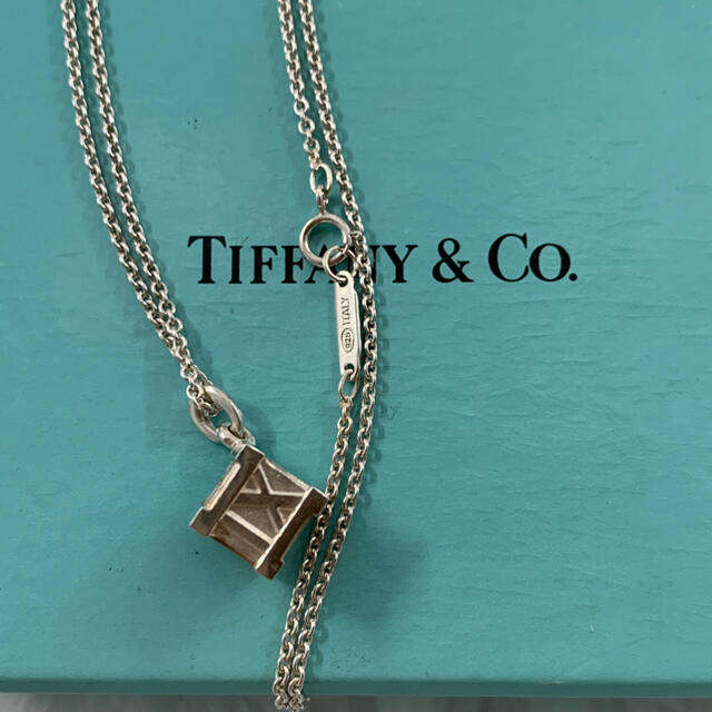 Tiffany＆Co ティファニー アトラスキューブネックレス