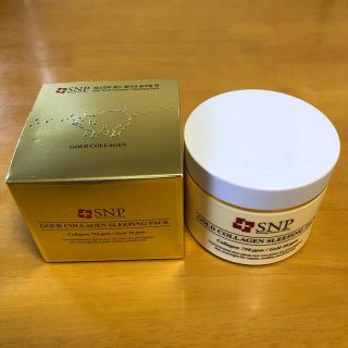 【新品】SNP 24K ゴールドコラーゲン スリーピングパック 100g (パック/フェイスマスク)