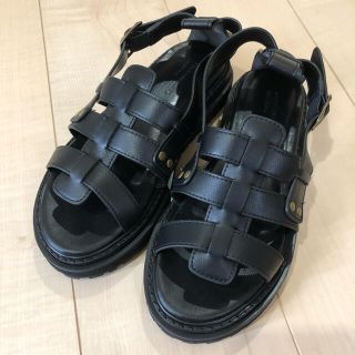 ルームサンマルロクコンテンポラリー(room306 CONTEMPORARY)のStrap Platform Sandal (38size)(サンダル)