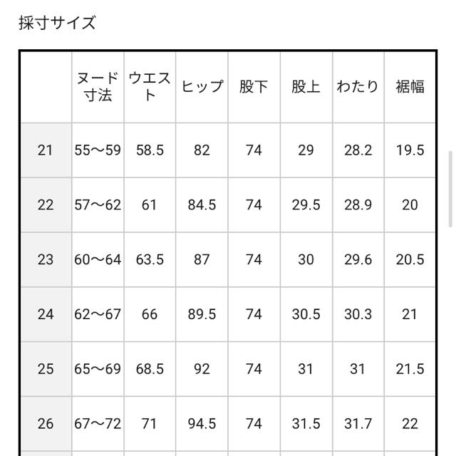 YANUK(ヤヌーク)の美品◆yanukヤヌーク　Lea 22インチ レディースのパンツ(デニム/ジーンズ)の商品写真