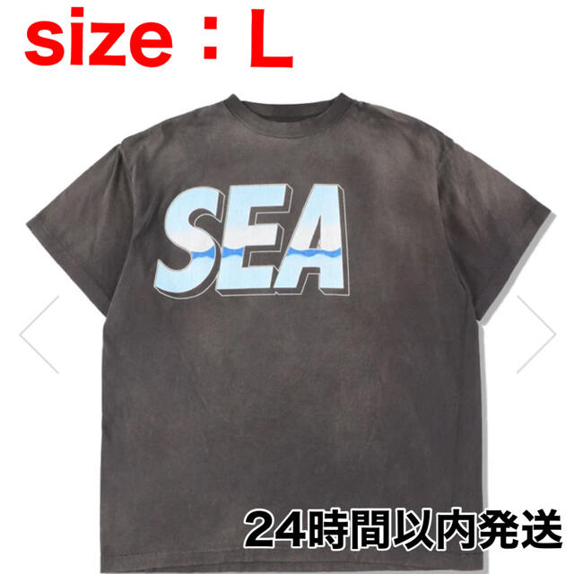 SEA(シー)のWIND AND SEA × セントマイケルコラボ　Tシャツ　Lサイズ メンズのトップス(Tシャツ/カットソー(半袖/袖なし))の商品写真