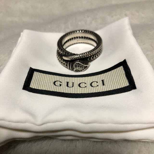 Gucci(グッチ)のGUCCI スネーク　リング　21号 メンズのアクセサリー(リング(指輪))の商品写真