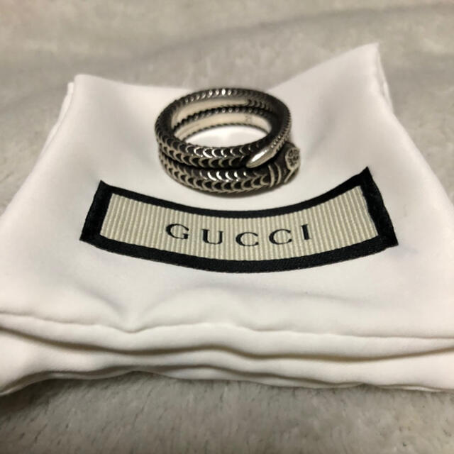 Gucci(グッチ)のGUCCI スネーク　リング　21号 メンズのアクセサリー(リング(指輪))の商品写真