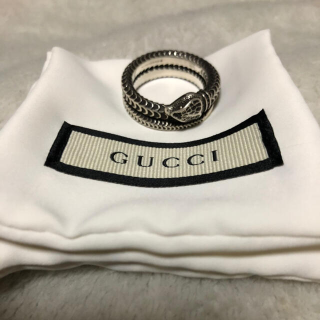 Gucci(グッチ)のGUCCI スネーク　リング　21号 メンズのアクセサリー(リング(指輪))の商品写真