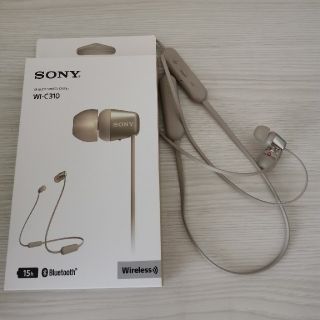 ソニー(SONY)のSONY ワイヤレスイヤホン　WI-C310(ヘッドフォン/イヤフォン)