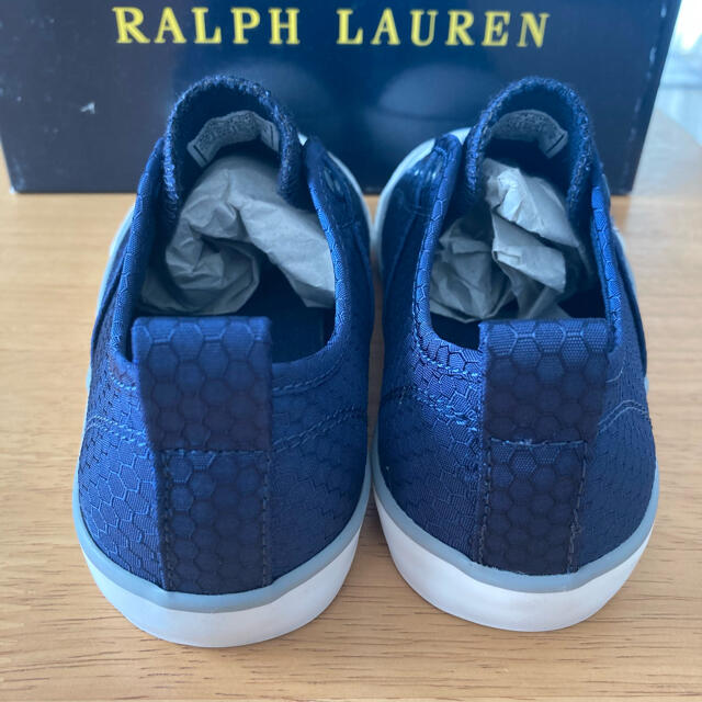 POLO RALPH LAUREN(ポロラルフローレン)の新品★ポロ  ラルフ ローレン　スリッポン　スニーカー　NAVY 19cm キッズ/ベビー/マタニティのキッズ靴/シューズ(15cm~)(スニーカー)の商品写真