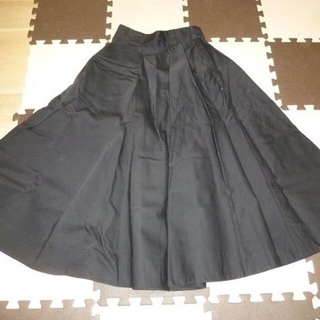 ディッキーズ(Dickies)のディッキーズ ツイルタック入りロングスカート 黒色 38サイズ(ロングスカート)