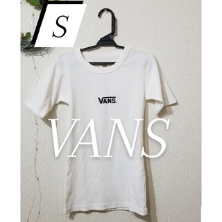 ヴァンズ(VANS)のVANS Tシャツ　カットソー　レディース　夏服 白T(Tシャツ(半袖/袖なし))
