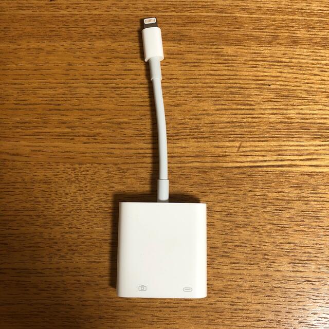 Lightning-USB 3  カメラアダプタ スマホ/家電/カメラのテレビ/映像機器(映像用ケーブル)の商品写真