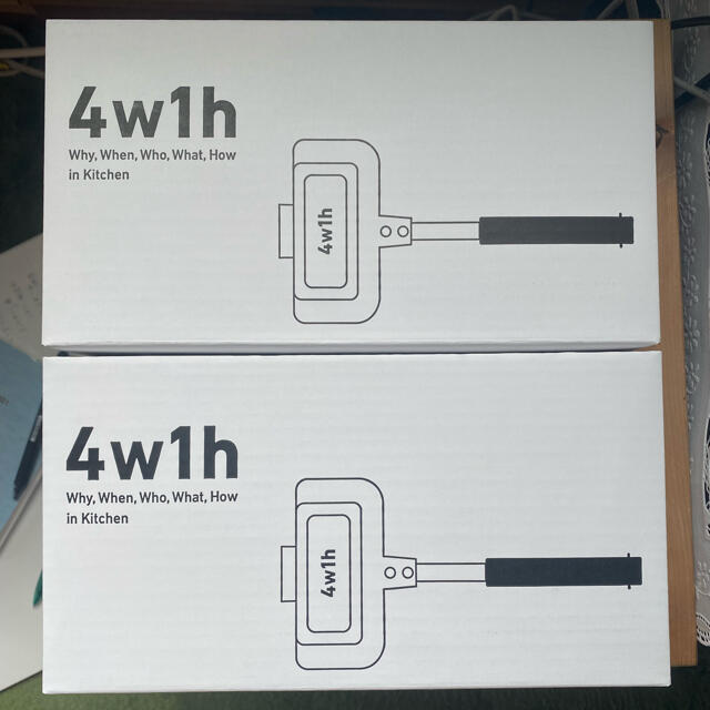 新品未開封4w1h ホットサンド ソロ 燕三条キッチン研究所　2個セット調理家電