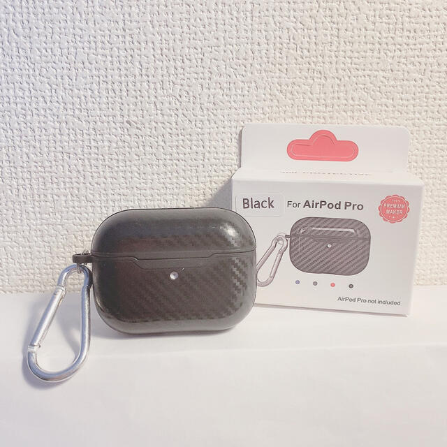 AirPods Pro エアポッズプロ ケース　カーボン スマホ/家電/カメラのオーディオ機器(ヘッドフォン/イヤフォン)の商品写真