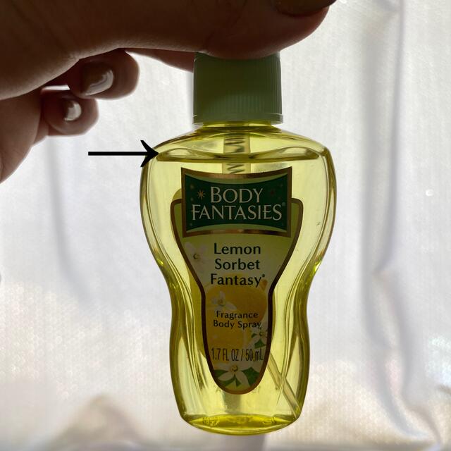 BODY FANTASIES(ボディファンタジー)のボディファンタジー ボディスプレー レモンソルベ(50ml) コスメ/美容の香水(その他)の商品写真