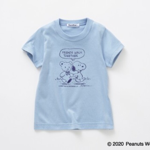 ファミリア　スヌーピー　コラボTシャツ　サイズ:120 【新品・未使用】