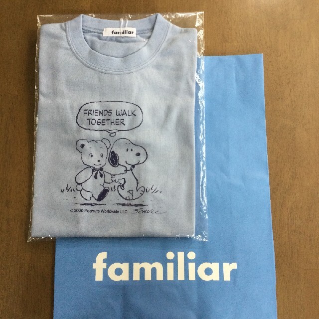 ファミリア　スヌーピー　コラボTシャツ　サイズ:120 【新品・未使用】