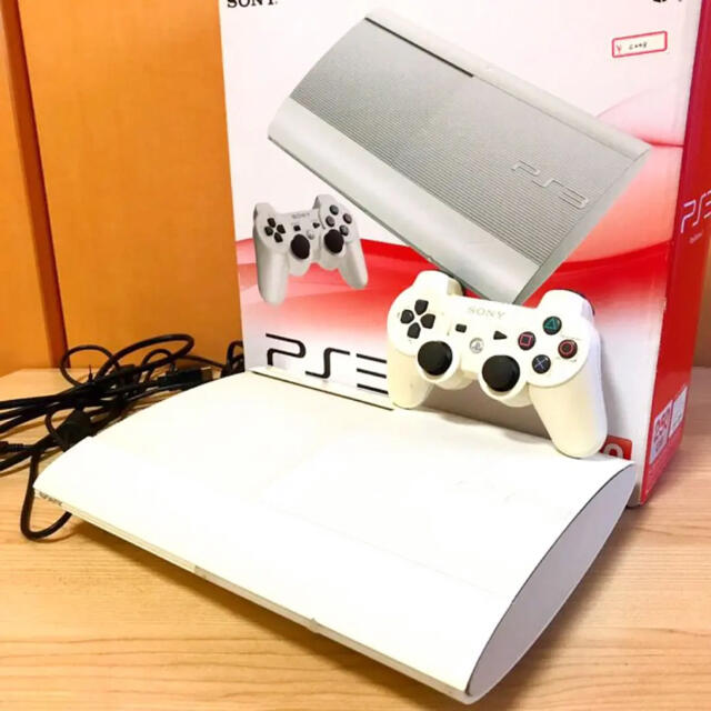 PlayStation3(プレイステーション3)の動作確認済⭐️PlayStation3本体一式セット CECH-4000B エンタメ/ホビーのゲームソフト/ゲーム機本体(家庭用ゲーム機本体)の商品写真