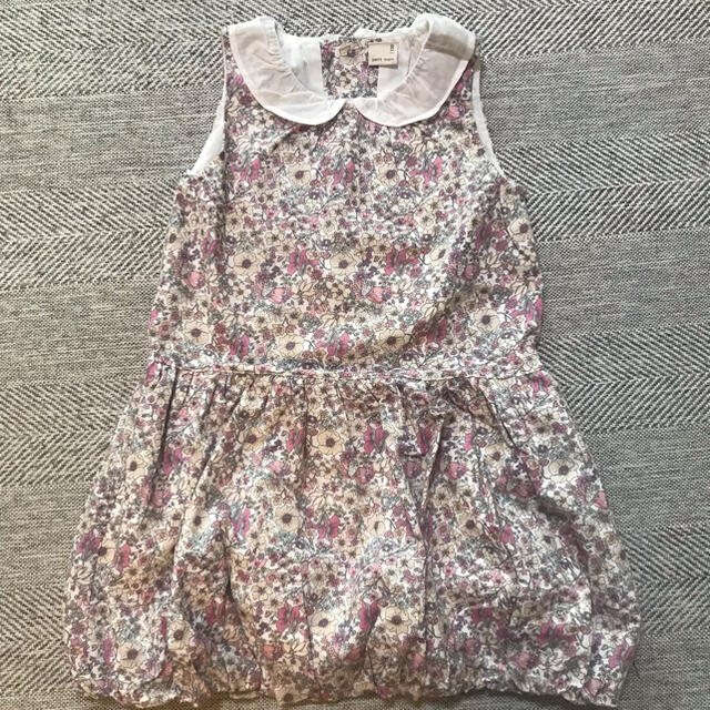 petit main(プティマイン)のプチマイン　バルーンスカート　ワンピース　120 キッズ/ベビー/マタニティのキッズ服女の子用(90cm~)(ワンピース)の商品写真