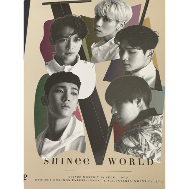 テミンSHINee WORLD V in Seoul DVD2枚 ポストカード6種付