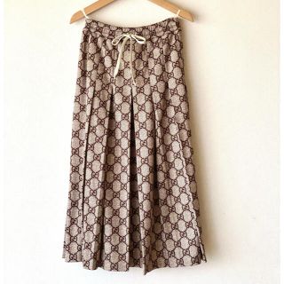 Gucci - GUCCI GGテクニカル プリーツスカート XS グッチの通販 by