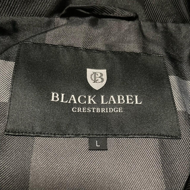 BLACK LABEL CRESTBRIDGE(ブラックレーベルクレストブリッジ)のBLACK LABEL CRESTBRIDGE シャドーチェックブルゾン メンズのジャケット/アウター(ブルゾン)の商品写真