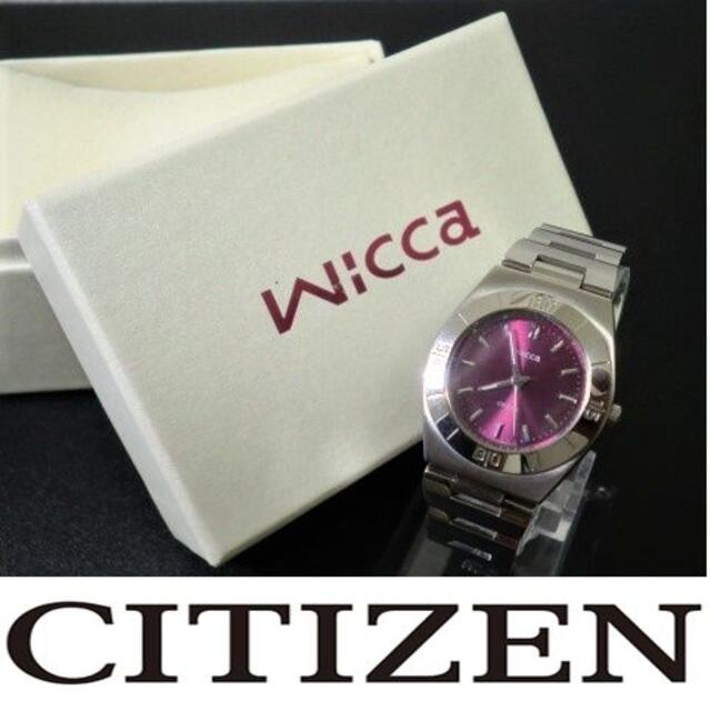 CITIZEN(シチズン)の【極美品】CITIZEN WICCA　レディース腕時計　　電池交換済 レディースのファッション小物(腕時計)の商品写真