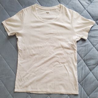 ユニクロ(UNIQLO)のスーピマコットン クルーネックT サイズM 値下げ(Tシャツ(半袖/袖なし))