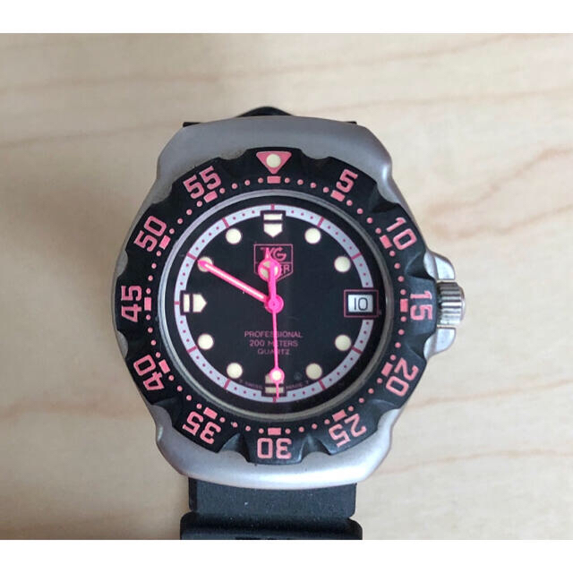 TAG Heuer(タグホイヤー)のタグホイヤー　フォーミュラ1 ピンク レディースのファッション小物(腕時計)の商品写真