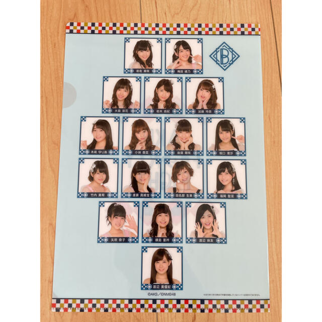 AKB48(エーケービーフォーティーエイト)のAKB48の2016年クリアファイル エンタメ/ホビーのアニメグッズ(クリアファイル)の商品写真