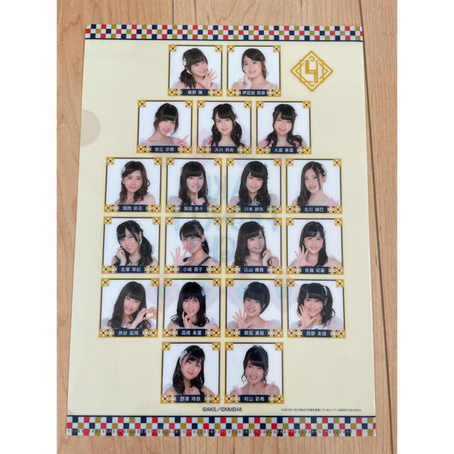 AKB48(エーケービーフォーティーエイト)のAKB48の2016年クリアファイル エンタメ/ホビーのアニメグッズ(クリアファイル)の商品写真