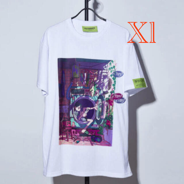 HP TOP TEE ずっと真夜中でいいのに。Tシャツ 白 XL