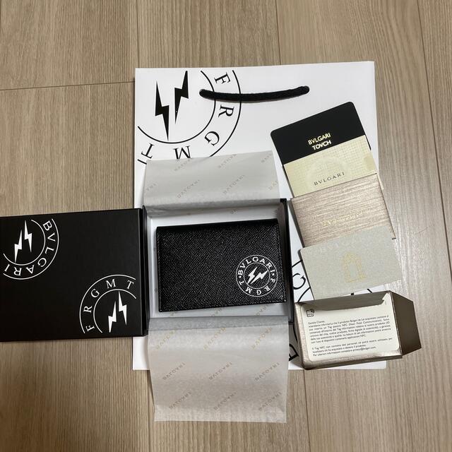 BVLGARI(ブルガリ)のFRAGMENT BVLGARI カードケース メンズのファッション小物(名刺入れ/定期入れ)の商品写真