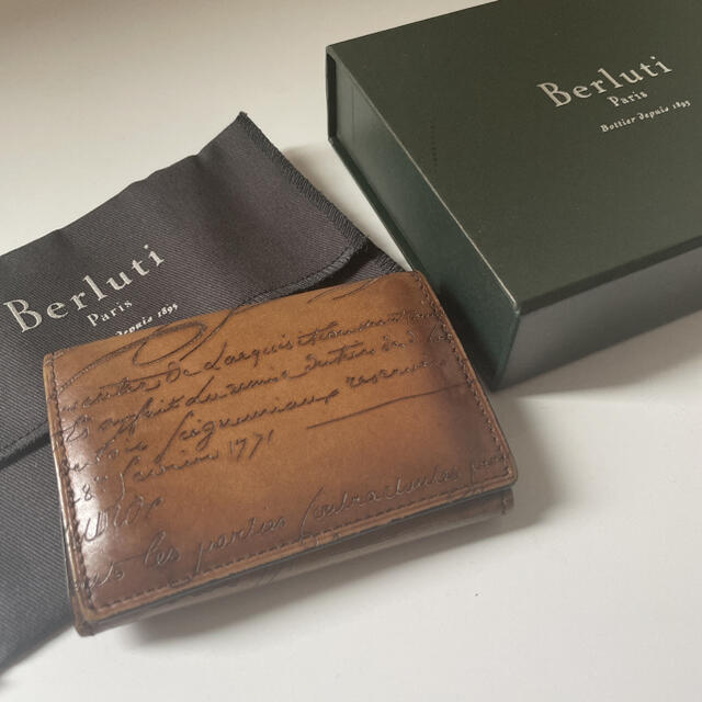 Berluti(ベルルッティ)のベルルッティ 名刺入れ インブイアレザーカードケース メンズのファッション小物(名刺入れ/定期入れ)の商品写真