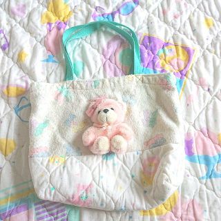 スパンク(Spank!)のspank!ぬいぐるみ🐻トークbag🐻💟(トートバッグ)