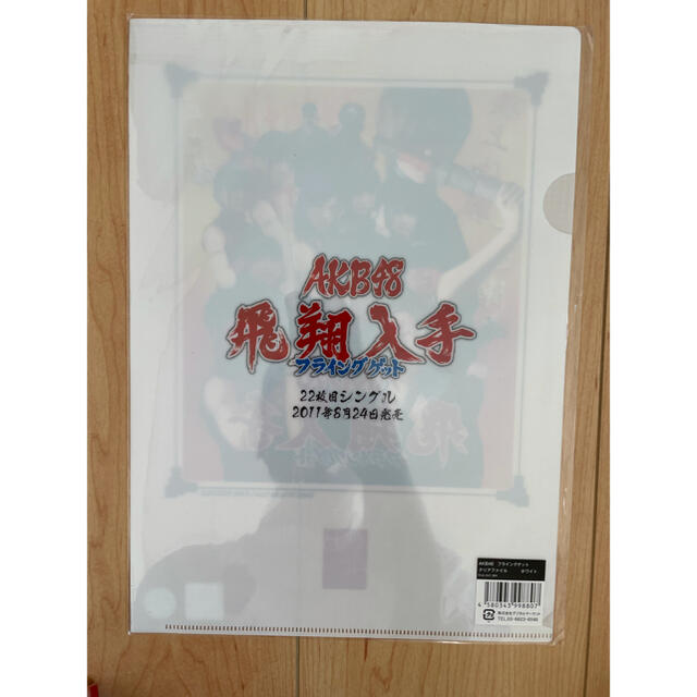 AKB48(エーケービーフォーティーエイト)のAKB48のクリアファイル3枚とAKB48お台場りんかい学校限定品のリボン エンタメ/ホビーのアニメグッズ(クリアファイル)の商品写真