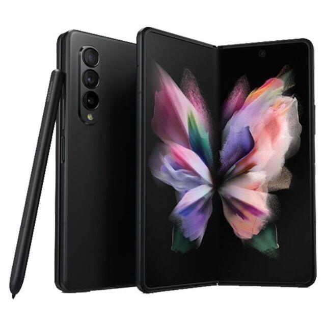 Samsung Galaxy Z Fold 3 12/256 黒　韓国版 スマホ/家電/カメラのスマートフォン/携帯電話(スマートフォン本体)の商品写真